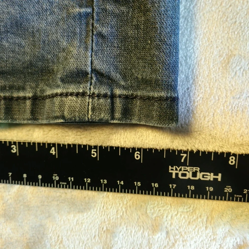 Levis 511 Slim Fit Distressed Dark Wash Jeans Men's Size 33x30‎